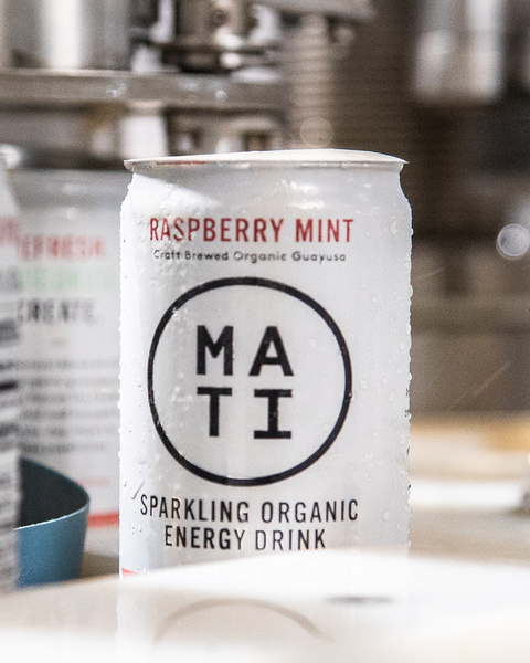 MATI Raspberry Mint on the brewery production line